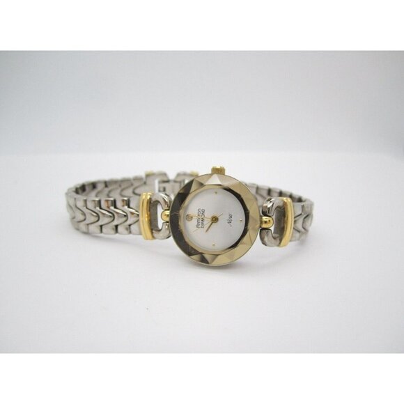 Women Armitron Diamond Now Quartz WR Analog Dial Causal Round Watch (F440) - Picture 6 of 9